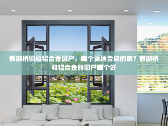 假断桥窗和铝合金窗户，哪个更适合您的家？假断桥和铝合金的窗户哪个好
