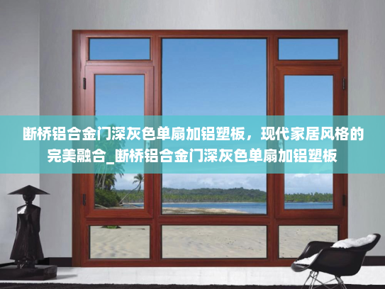断桥铝合金门深灰色单扇加铝塑板，现代家居风格的完美融合_断桥铝合金门深灰色单扇加铝塑板